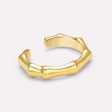 Zyra Bamboo Open Ring