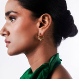 Spiral Hoop Earrings