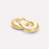 Luxe Chunky Hoop Earrings