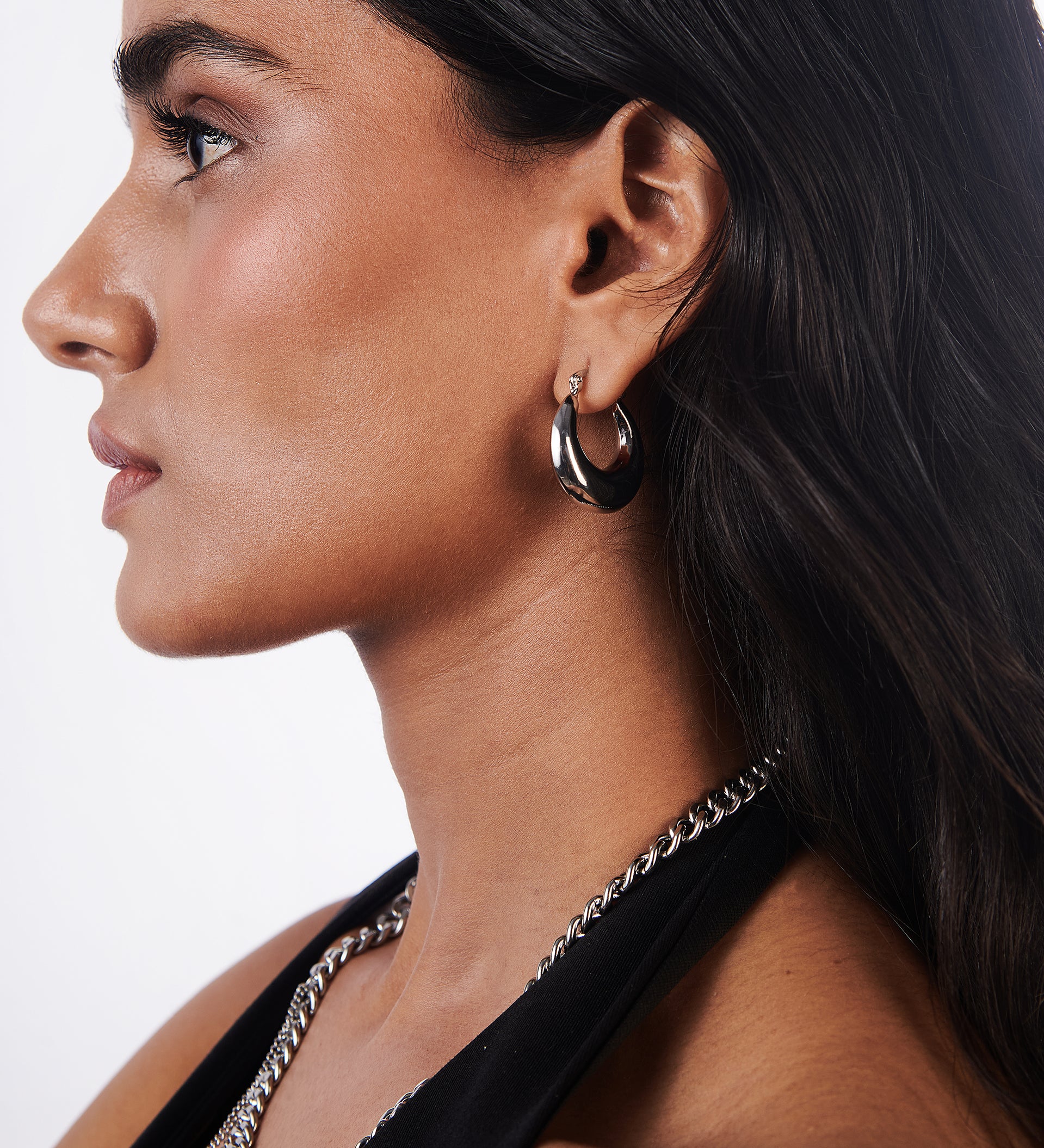 Luxe Chunky Hoop Earrings