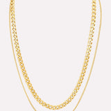 Lyra Layered Chain Necklace