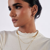 Nova Layered Square Pendant Necklace