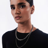 Nova Layered Snake Chain Necklace