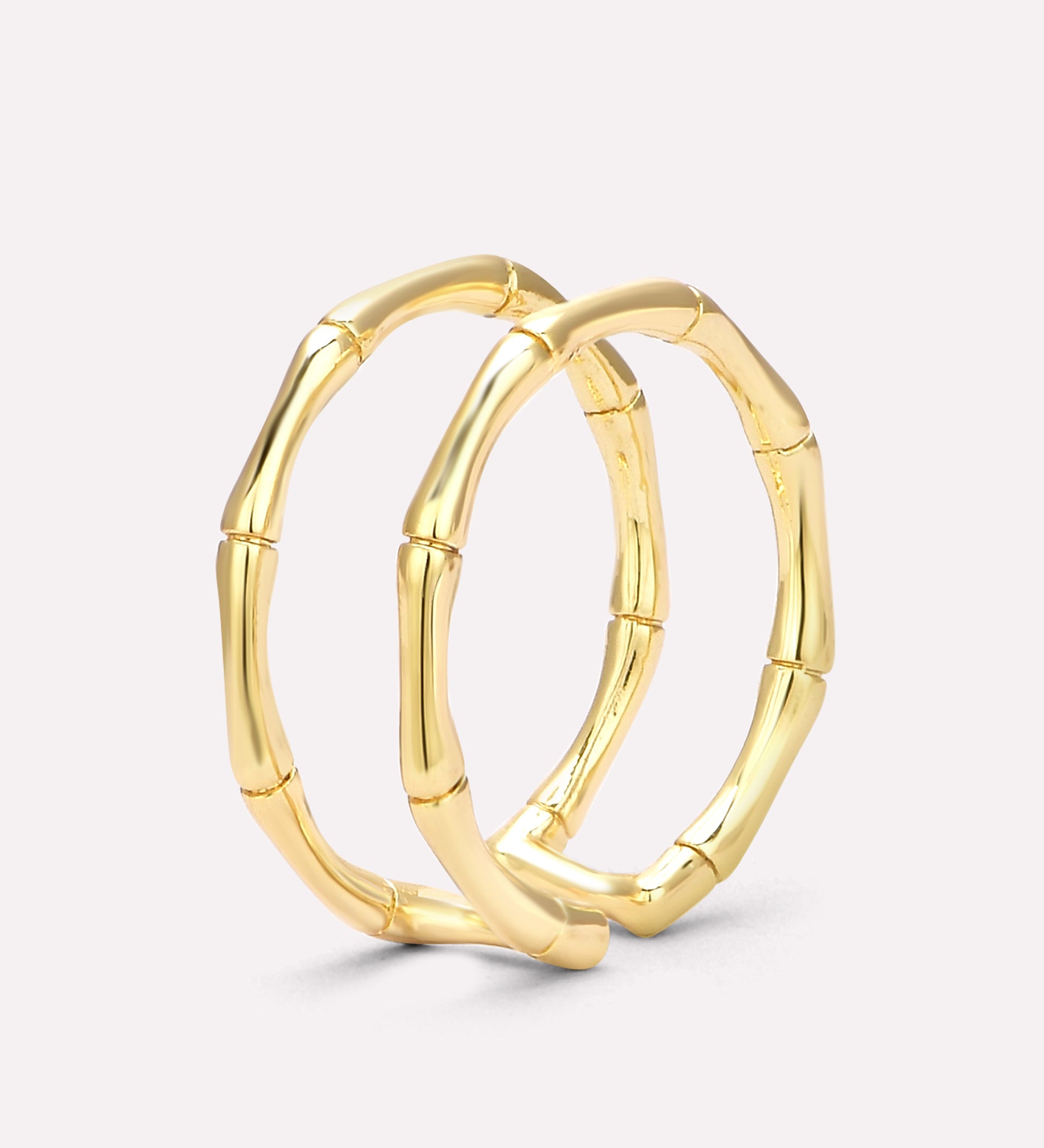Zyra Bamboo Layered Ring
