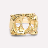 Elyse Architectural Hollow Ring