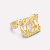Elyse Architectural Hollow Ring
