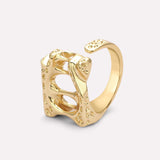 Elyse Architectural Hollow Ring