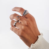 Noa Matte Chunky Ring