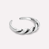 Sterling Twisted Braided Ring