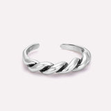 Sterling Twisted Braided Ring